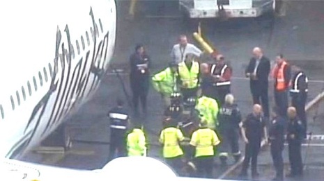 Alaska Airlines plane `flew with worker trapped in cargo hold`