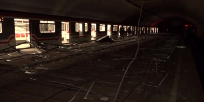 Tbilisidə metronun tavanı çökdü: 14 yaralı (VİDEO)
 - Yenilənib