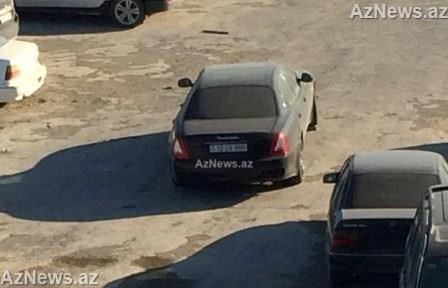 Bakıda deputat oğlu “avtoşluq” etdi - FOTO