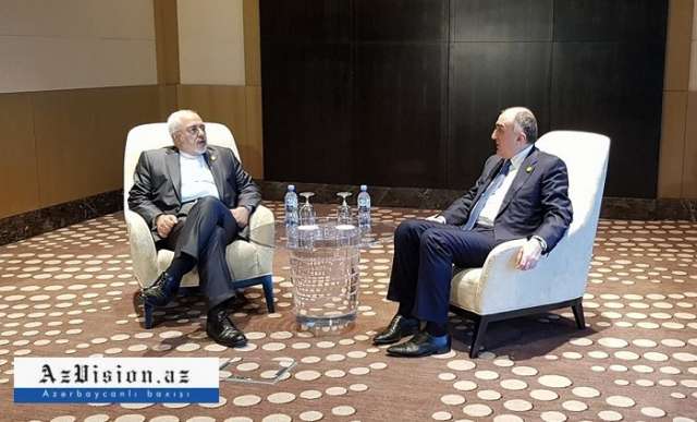 Azerbaijani, Iranian FMs hold bilateral meeting
