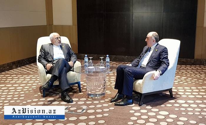 Treffen zwischen Mammadyarov und Zarif 