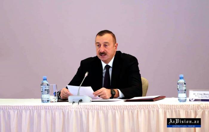 L’Azerbaïdjan et l’Afghanistan se soutiennent mutuellement dans les organisations internationales, (Président)
