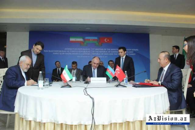 Azerbaijan, Turkey and Iran underscore need to strengthen co-op in fight against terrorism, separatism
