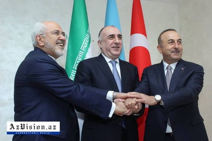 Joint declaration adopted at trilateral meeting of Azerbaijani, Iranian, Turkish FMs