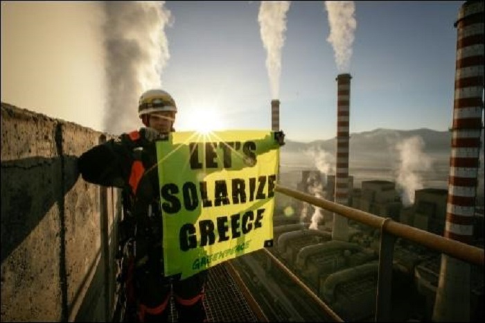 Zehn Greenpeace-Aktivisten in Griechenland festgenommen