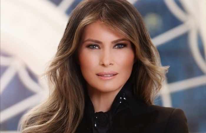 Le portrait officiel de Melania Trump fait débat