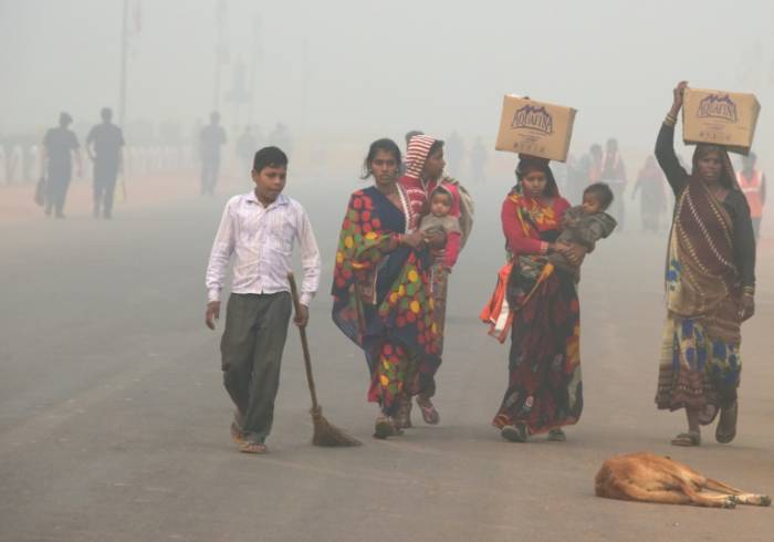 Le nord de l'Inde enveloppé dans une épaisse pollution