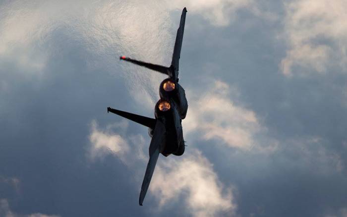 Suriyada İsrailə məxsus "F-16" vuruldu - FOTO (Yenilənib)