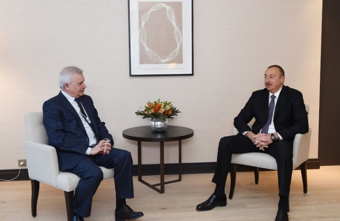 President Ilham Aliyev met with LUKOIL president