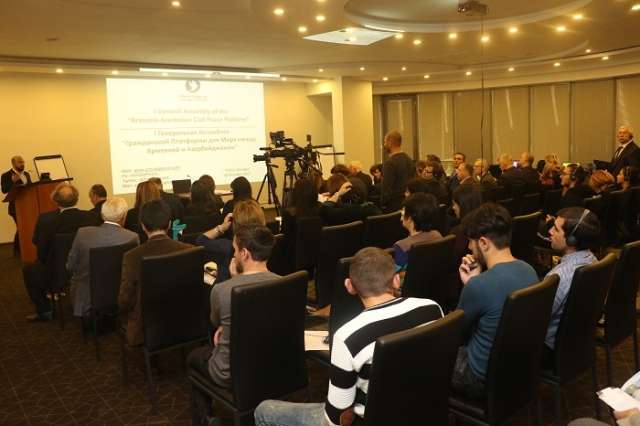"Armenia-Azerbaijan Civil Peace Platform" issued statement - PHOTOS