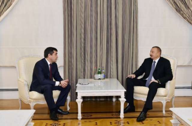 President Ilham Aliyev receives Uzbek deputy PM
