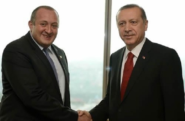 Georgian, Turkish Presidents discuss acceleration of BTK project