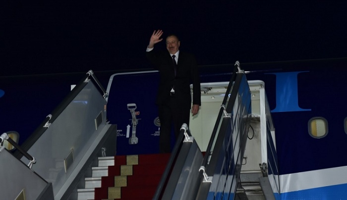 Azerbaijani President completed his official visit to Iran
