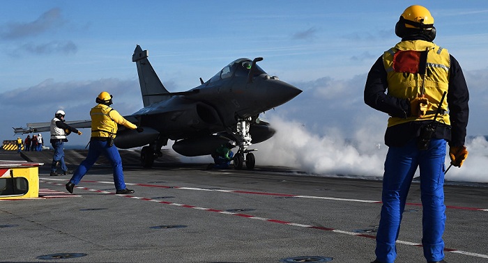 Anti-IS-Koalition: Frankreich fliegt Angriffe in syrischer IS-Hochburg Rakka