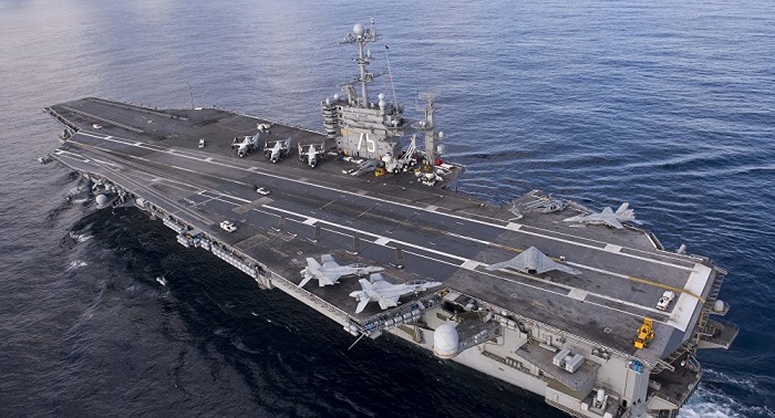 Großeinsatz der US Navy: Sechs Flugzeugträger auf Mission 