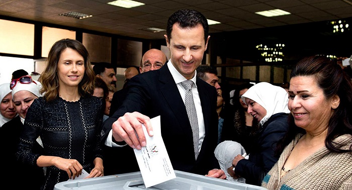 Parlamentswahl in Syrien: Assad gibt seine Stimme ab 