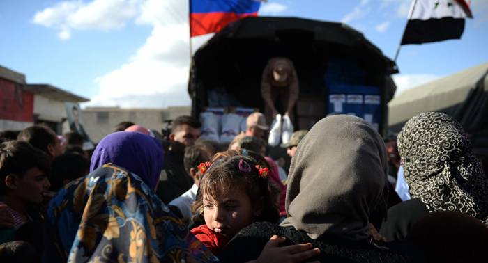 Russland liefert Lebensmittel und Medikamente nach Homs