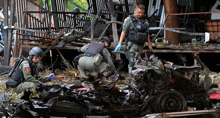 Anschlagsserie in Thailand - eine Tote und Dutzende Verletzte