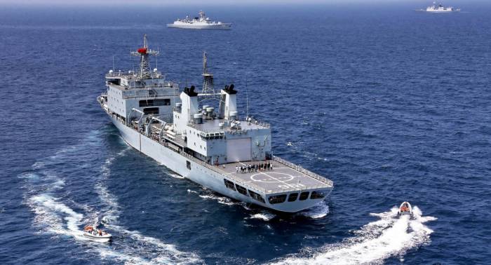 Auf dem Weg nach Russland: Chinesische Marine übt im Mittelmeer