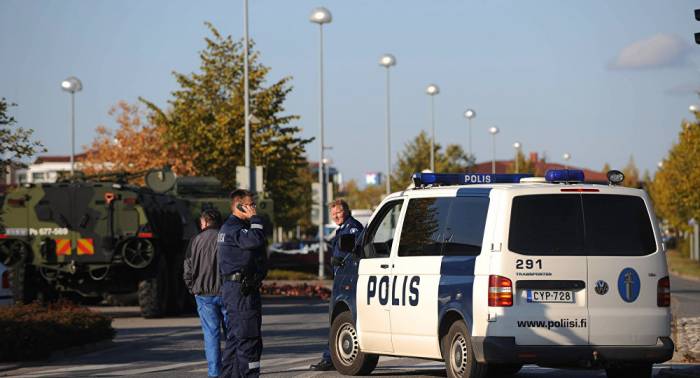 Helsinkier Polizei führt Spezialoperation durch