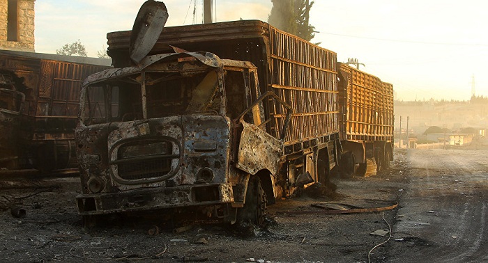 Kein Schuldiger für Bombenangriff auf UN-Hilfskonvoi bei Aleppo?