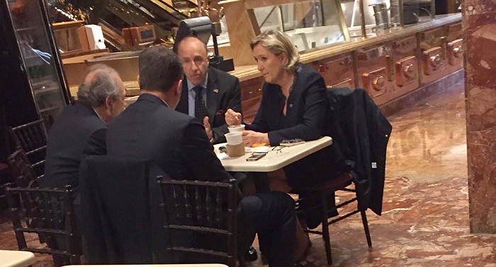 Französin in New York: Was hatte Le Pen im Trump Tower verloren?