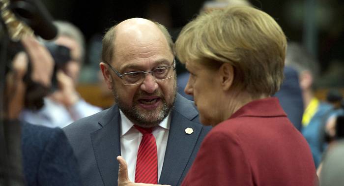 Schulz: Merkel kann gerne Vizekanzlerin werden