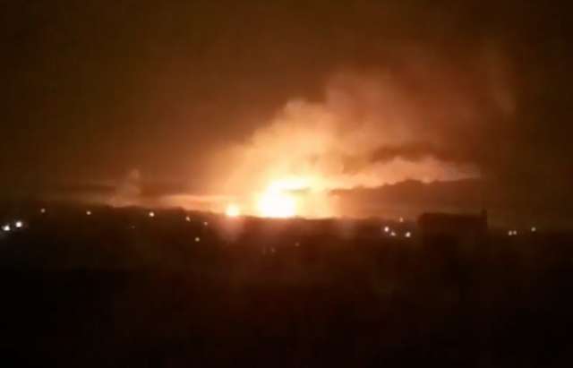 Ukrainisches Waffenlager explodiert: Luftraum auf 40 Kilometer gesperrt