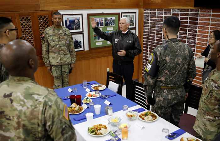 Strategischer Geduldsfaden gerissen – Pence in Korea