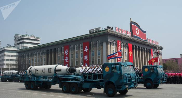 Nordkorea zu seinem jüngsten Raketenstart und zu US-Drohungen