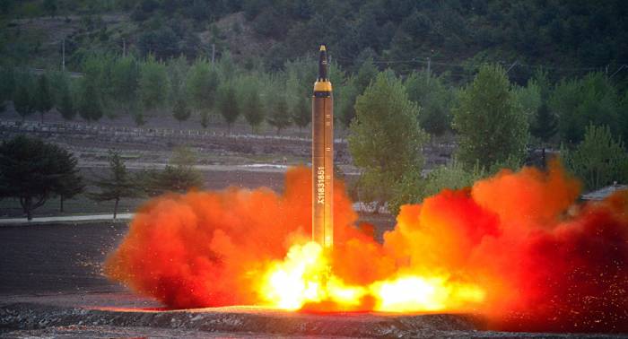Nordkorea startet Rakete - Geschoss landet in Japans Wirtschaftszone