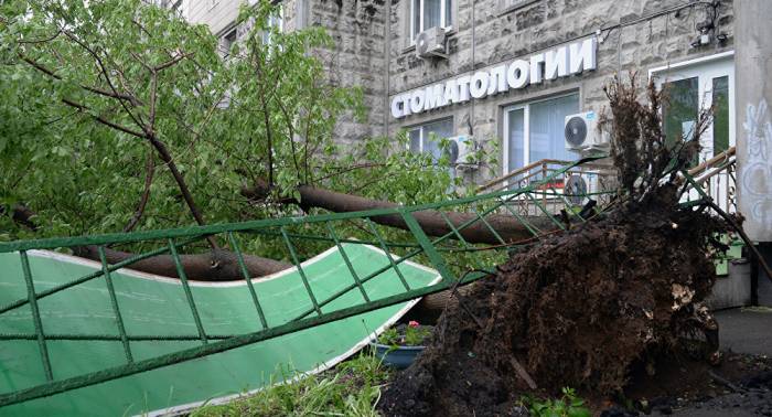 Starker Sturm tötet sieben Menschen in Moskau