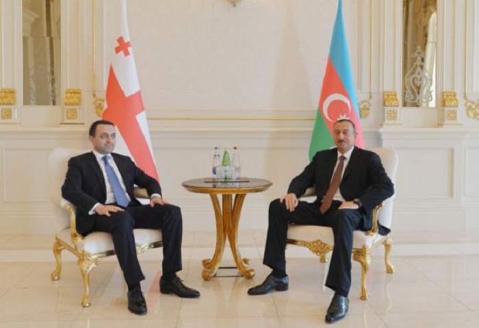 Ilham Aliyev s`est entretenu avec le Premier ministre géorgien