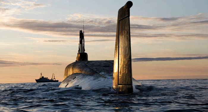 Russisches Atom-U-Boot der neuen Generation bekommt Roboter-Technik