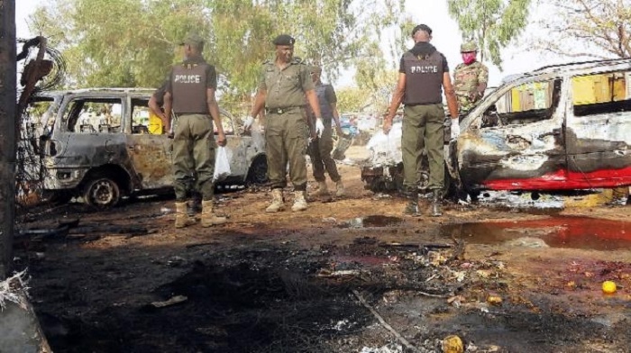 Bomb explosion at police station kills 4 in northern Nigeria