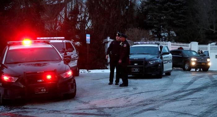 Brand auf dem Anwesen der Clintons