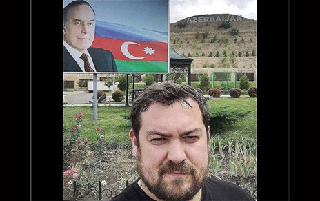 Russian blogger being prevented from entering country