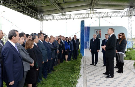 `Biz ölkəmizi bəlalardan qoruyuruq` - İlham Əliyev