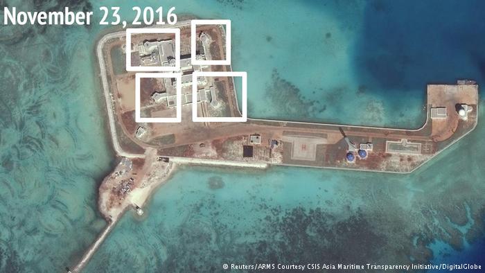 China installs weapons on disputed Spratly islands 