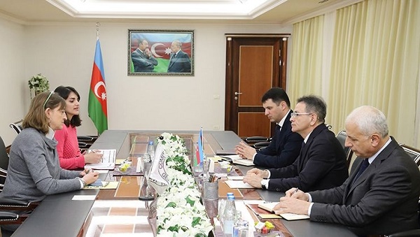Madat Gouliyev a rencontré la chef du bureau du CICR en rapport avec la restitution du corps de soldat azerbaïdjanais