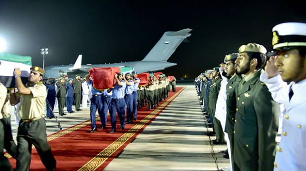 3 days of mourning declared in UAE for martyrs in Yemen