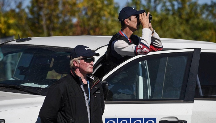 L’OSCE tiendra le prochain suivi sur la ligne de contact des armées
