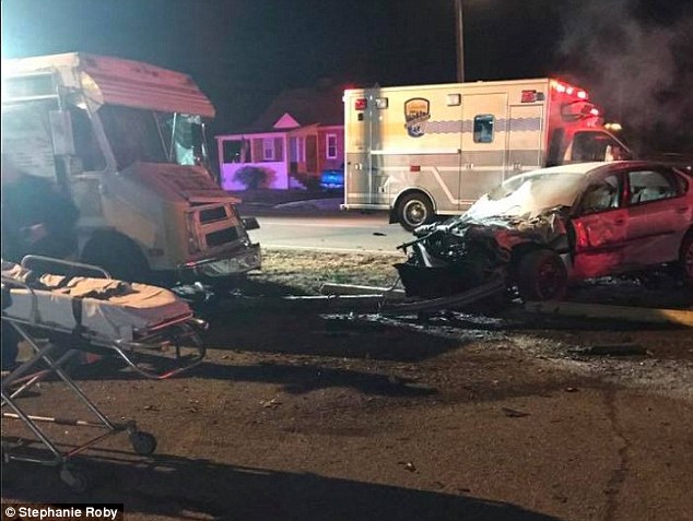 2 dead, 7 hurt after driver crashes into crowd at food truck in Kentucky
