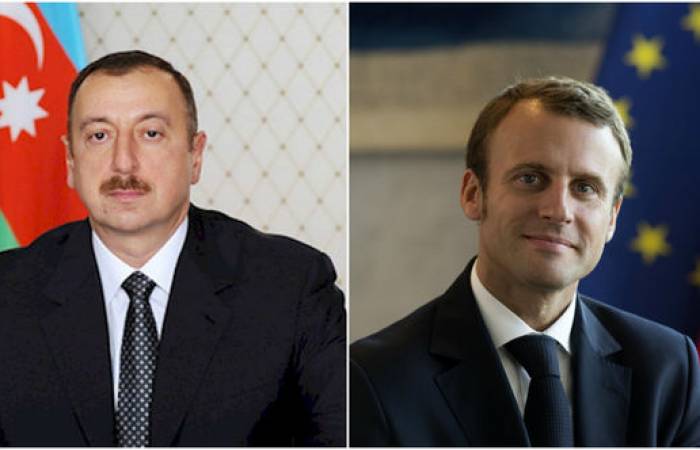 Ilham Aliyev a félicité Macron
