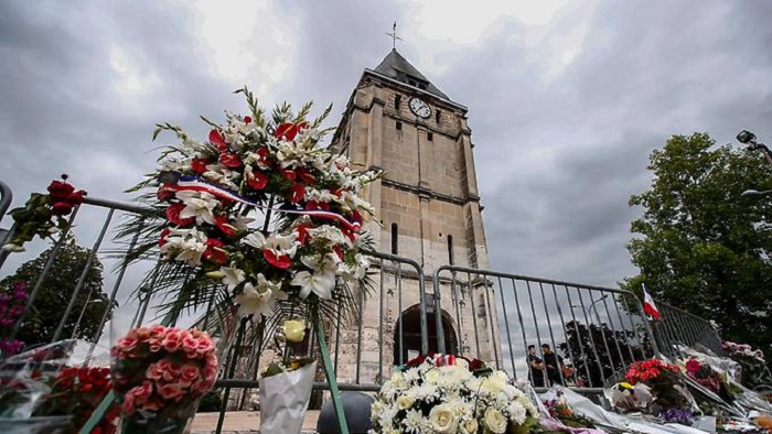 Syrer nach Kirchenanschlag festgenommen