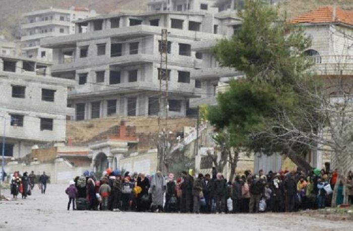 Erster UN-Hilfskonvoi erreicht von Armee belagerte Stadt in Syrien