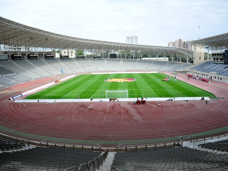 Respublika stadionu hazırdır - FOTOLAR