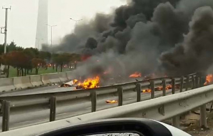 Un hélicoptère s'écrase aux alentours d'Istanbul, au moins 5 victimes - VIDEO