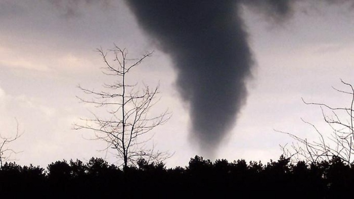 Tornado jagt durch Minden