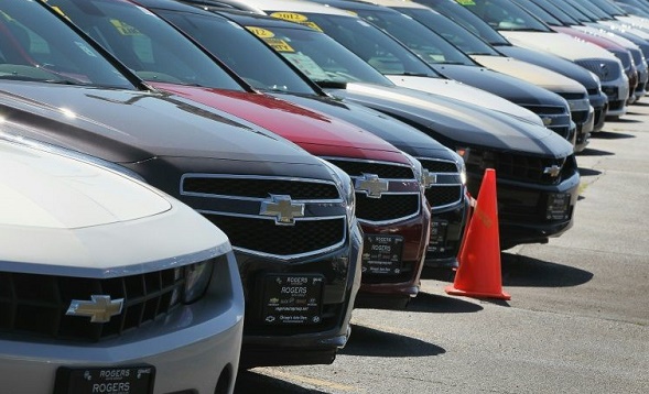 Premiers signaux d`essoufflement du marché automobile américain